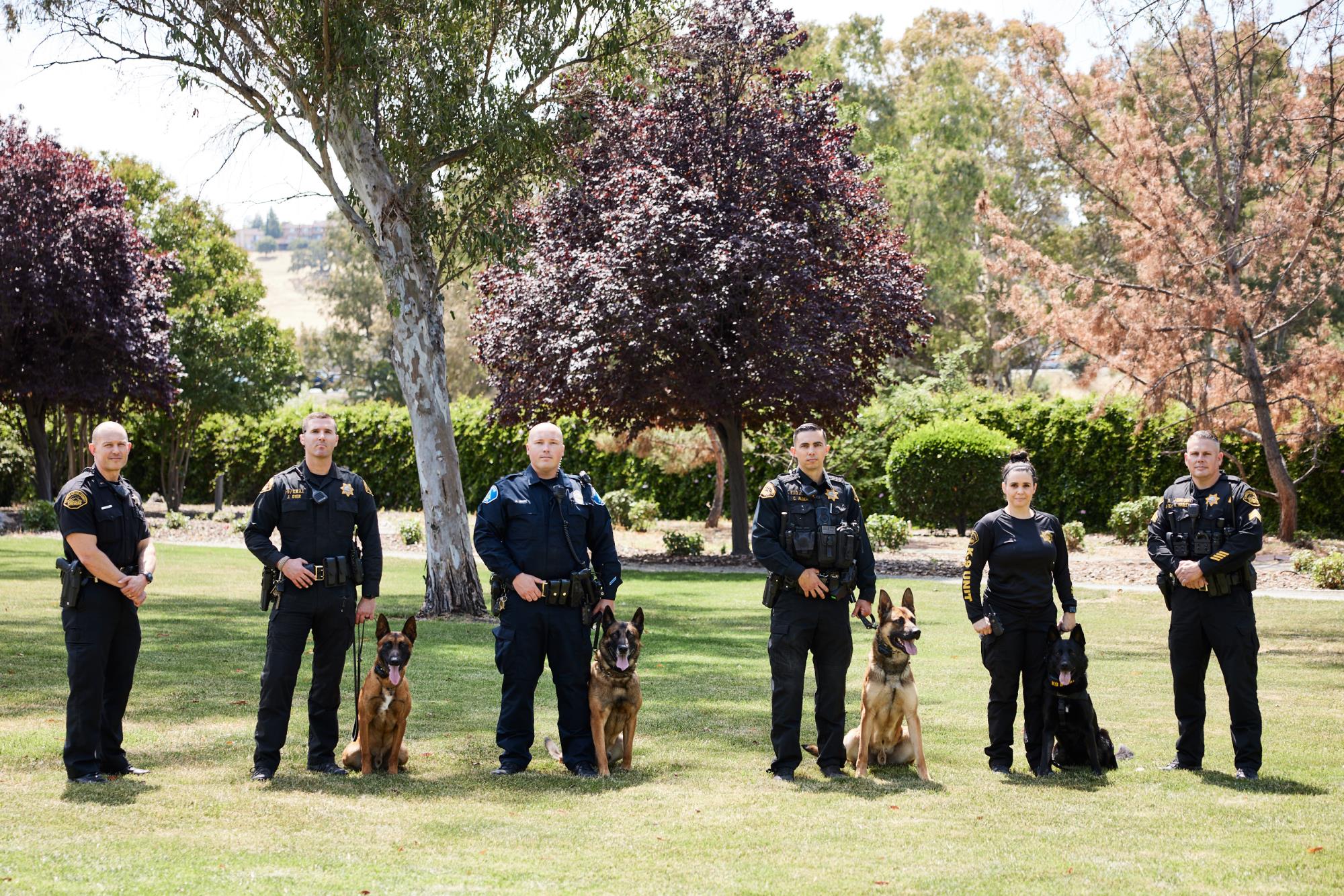 K-9 Team Portrait