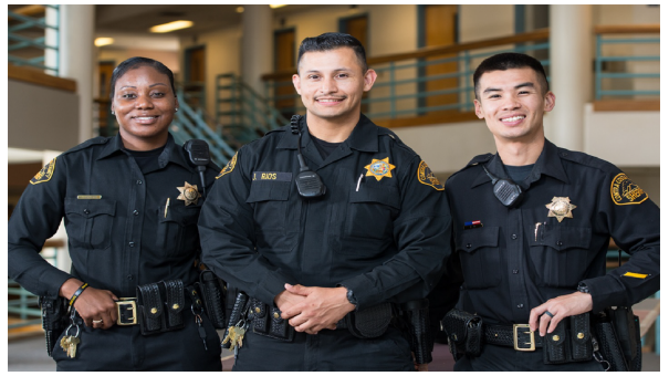 Photo of Smiling Officers